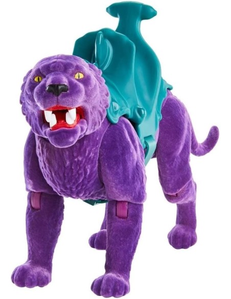 Compra Figura Panthor Masters Of The Universe Flocked 14 Cm - MATTEL | Kiwiku