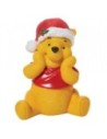 Enesco Figura Decorativa Winnie the Pooh Navideño, Hecha A Mano, Pintada A Mano, 6 Cm X 4,4 Cm X 7,6 Cm