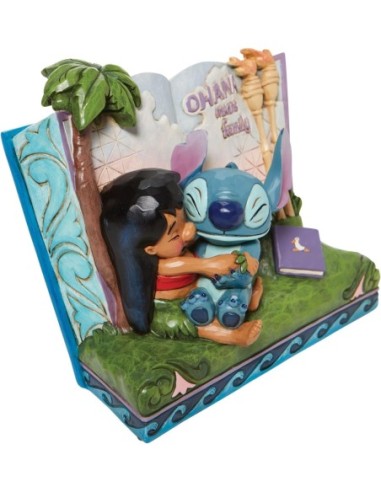 Compra Figura Decorativa ENESCO Disney Lilo amp Stitch Libro Ohana 13 Cm En Kiwiku