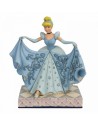 Enesco Figura Decorativa la Cenicienta Cinderella Reverencia Jim Shore Disney Traditions Resina Pintada A Mano