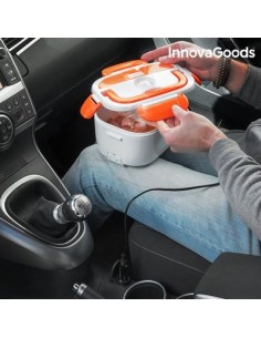 innovagoods_fiambrera_eléctrica_para_coches_40w_12v_blanco_naranja_1 2