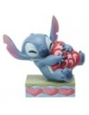 Enesco Figura Disney Stitch Abrazando Un Corazón, Decoración Jim Shore, 13 Cm