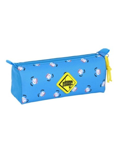 Estuche Escolar SAFTA El Hormiguero Azul 21 X 8 X 7 Cm Para Niños - Kiwiku