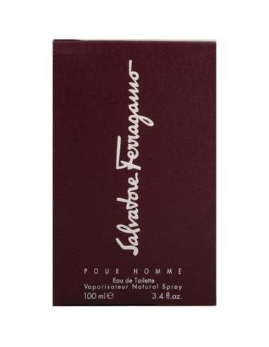 SALVATORE FERRAGAMO Pour Homme Eau De Toilette 100ml Spray Para Hombre - Kiwiku