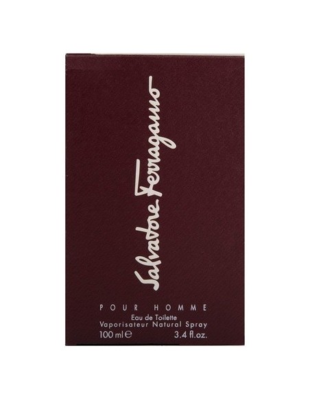 SALVATORE FERRAGAMO Pour Homme Eau De Toilette 100ml Spray Para Hombre - Kiwiku