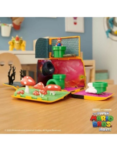 JAKKS PACIFIC Super Mario Movie - Mini World Van Playset Para Niños +3 Años | Kiwiku  