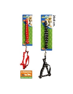 Collar con correa colores surtidos, mct mascotas