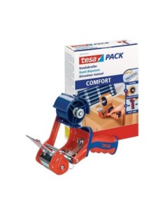 tesa_dispensador_de_cinta_de_embalaje_comfort_modelo_06400_ancho_50_mm_azul_y_rojo_4042448913869_oferta 2
