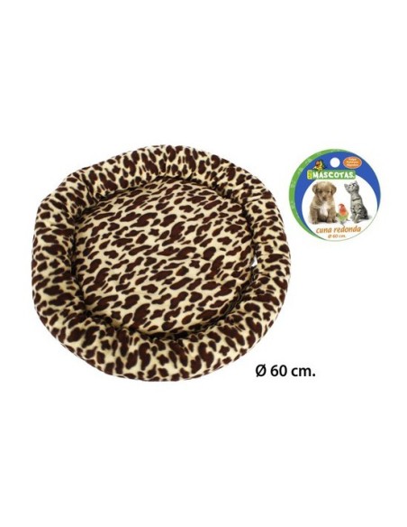Cuna animales redonda, mct mascotas, ø 60cm.