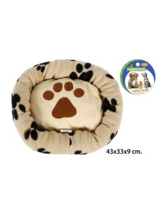 Cuna animales oval pequeña, mct mascotas, 43x33x9cm.
