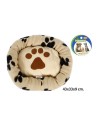 Cuna animales oval pequeña, mct mascotas, 43x33x9cm.