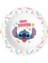 Stor Cuenco Infantil Reutilizable Apto para Microondas de Stitch Palms 15 Cm