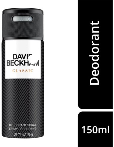 Desodorante Anti-perspirant David Beckham Classic 150ml Para Hombre - Kiwiku