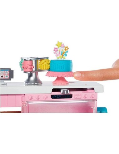 Compra Barbie Cake Decorating Playset GFP59 - Juego De Pastelería Con Muñeca Y Accesorios En Kiwiku
