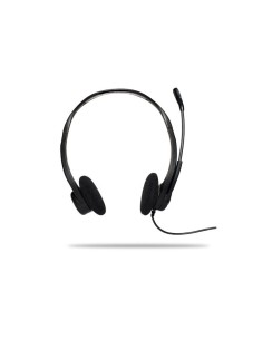 Logitech PC 860 - Auriculares con micrófono (control remoto integrado), negro: LOGITECH: Kiwiku.com: Informática
