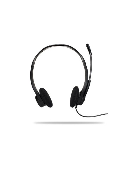 Logitech PC 860 - Auriculares con micrófono (control remoto integrado), negro: LOGITECH: Kiwiku.com: Informática