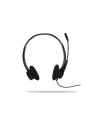 Logitech pc 860 - auriculares con micrófono (control remoto integrado), negro