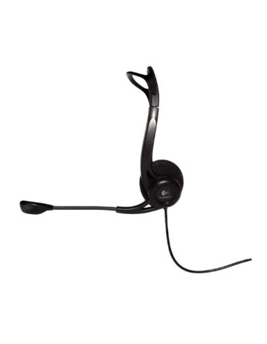 Logitech PC 860 - Auriculares con micrófono (control remoto integrado), negro: LOGITECH: Kiwiku.com: Informática