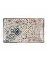 La Mediterranea Fuente de Cocina Grecia Porcelana Rectangular Brillo 25,3 X 15 X 1,8 Cm