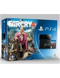 PlayStation 4 - Consola, Color Negro + Far Cry 4: Kiwiku.com: Videojuegos