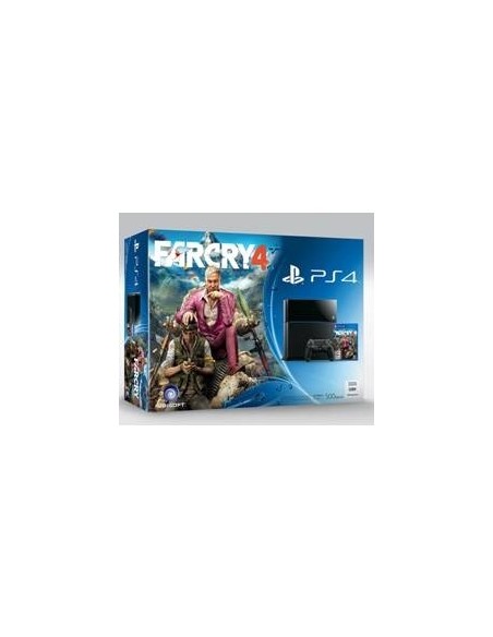 PlayStation 4 - Consola, Color Negro + Far Cry 4: Kiwiku.com: Videojuegos