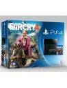 Playstation 4 - consola, color negro + far cry 4