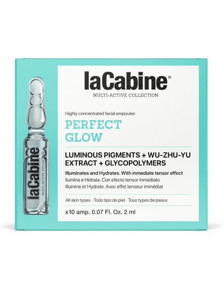 Ampollas Perfect Glow La Cabine 10 x 2 ml - Luminosidad y Firmeza | Kiwiku