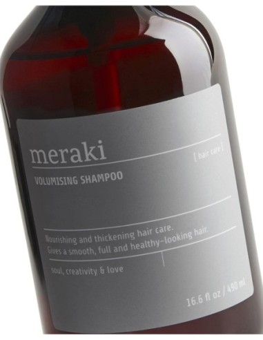 Champú Voluminizador Meraki 490ml | Cuidado Capilar Natural | Kiwiku