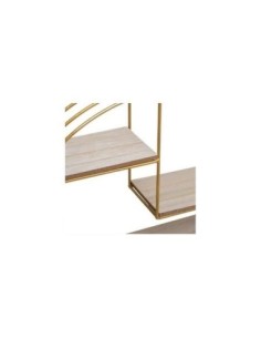 bigbuy_home_estantería_de_pared_redonda_dorado_metálica_l._39_x_l._10 2