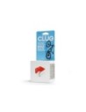 Hornit Clug Mtb Clip de Bicicleta para la Pared - Blanco/naranja - Compatible Con Bicicletas de Montaña