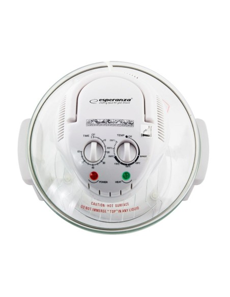 Cocedor A Vapor Eléctrico ESPERANZA EKO003 12 L 1400W Blanco - Kiwiku