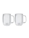 Zwilling Sorrento Plus Vaso para Café Transparente 2 Piezas 355 Ml Vidrio Borosilicato