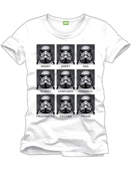 Camiseta star wars - trooper retratos xxl