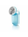 Philips Quitapelusas Eléctrico Gc026/00 Azul y Blanco, Funciona Con Pilas Aa, Incluye Brocha