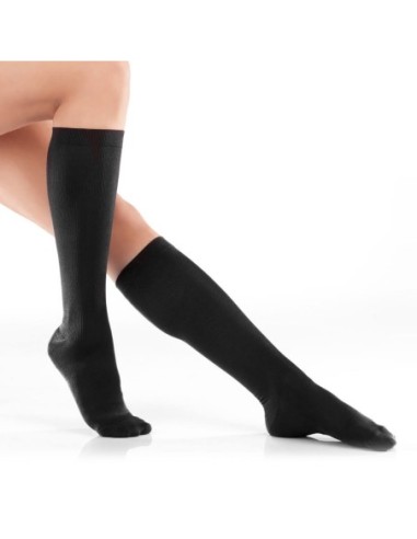 Calcetines De Compresión Relax INNOVAGOODS Negro Unisex Talla Única
