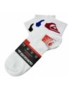 Quiksilver Calcetines Tobilleros Sportswear Blanco 3 Pares para Hombre 40-45