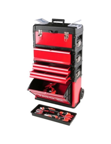 Carro De Herramientas Modular YATO 3 Piezas Modelo 09101 - Kiwiku