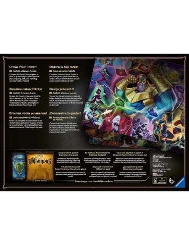 Puzzle Ravensburger Villainous: Ultron 1000 Piezas | Alta Calidad y Diseño Marvel