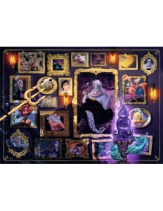 ravensburger_puzle_1000_piezas_disney_villanos_Úrsula_para_adultos_con_tecnología_soft-click_4005556150274_oferta