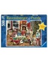 Ravensburger - Enchanted Christmas Puzzle 500 Piezas - Modelo 16862 - Navidad Encantada