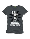 Camiseta star wars rock the dark side l