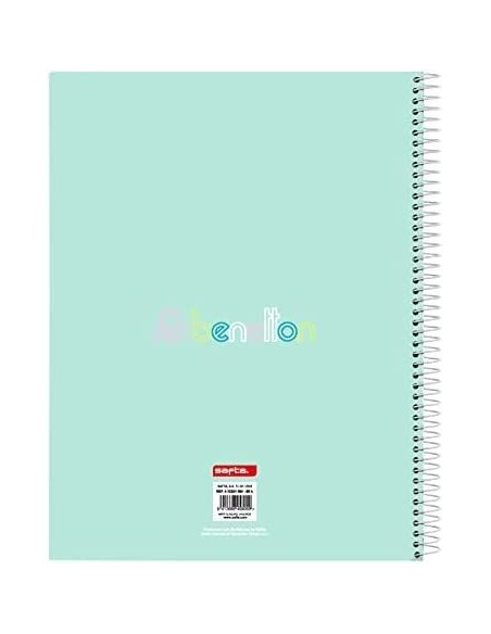 safta_libreta_de_anillas_benetton_world_menta_a4_con_tapas_duras_y_separadores_8412688458059_promocion