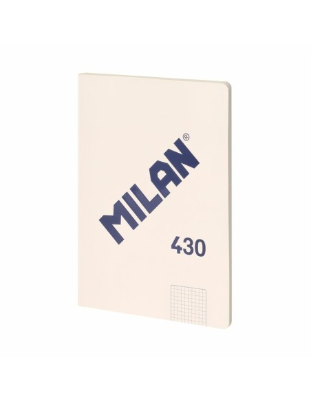 milan_libreta_encolada_a4_48h_papel_95gr_cuadriculado_serie_1918_beige_8411574104889_oferta