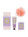 Paladone Set de Regalo Friends - Incluye Barra de Sales de Baño, Cristales de Baño, Crema de Manos y Esponja