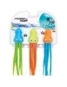 Bestway Set de Calamares para Buceo Squiggle Wiggle 16,8x4,5x4,5 Cm Multicolor +3 Años Infantil
