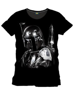 Camiseta star wars boba...