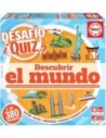 Educa Borras - Juego de Mesa Desafío Quiz para 2 A 4 Jugadores, Más de 380 Preguntas, 4 Categorías