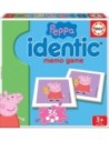 Educa Borras - Identic Memo Game Peppa Pig Juego Educativo de Memoria para Niños A Partir de 3 Años, 36 Cartas