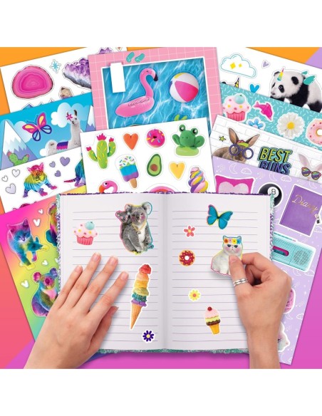 Libro De Pegatinas Fashion Angels 1000+ Diseños De Fotos Reales - Kiwiku  