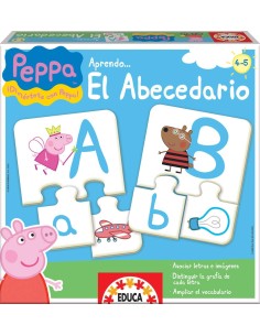 Compra EDUCA BORRAS Peppa Pig Aprendo El Abecedario En Kiwiku - Juego Educativo Infantil  